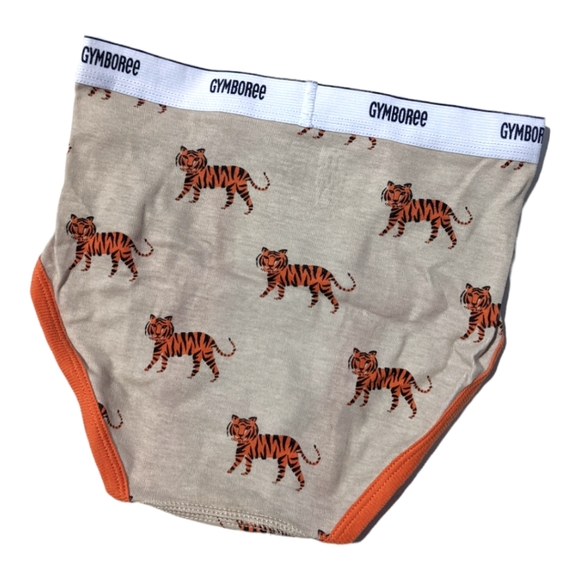 Gymboree Boys S 5-6 Tiger/Stripe/Gecko Underwear (3) - Picture 4 of 11